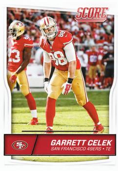 Garrett Celek San Francisco 49ers 2016 Panini Score NFL #276